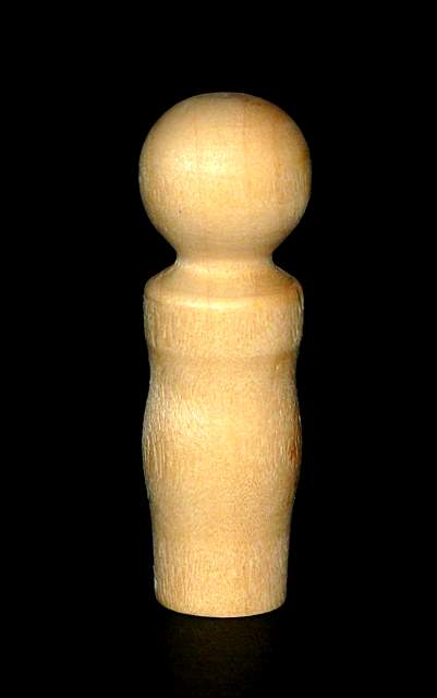 Woman - 2-1/4" Tall x 5-8" Diameter